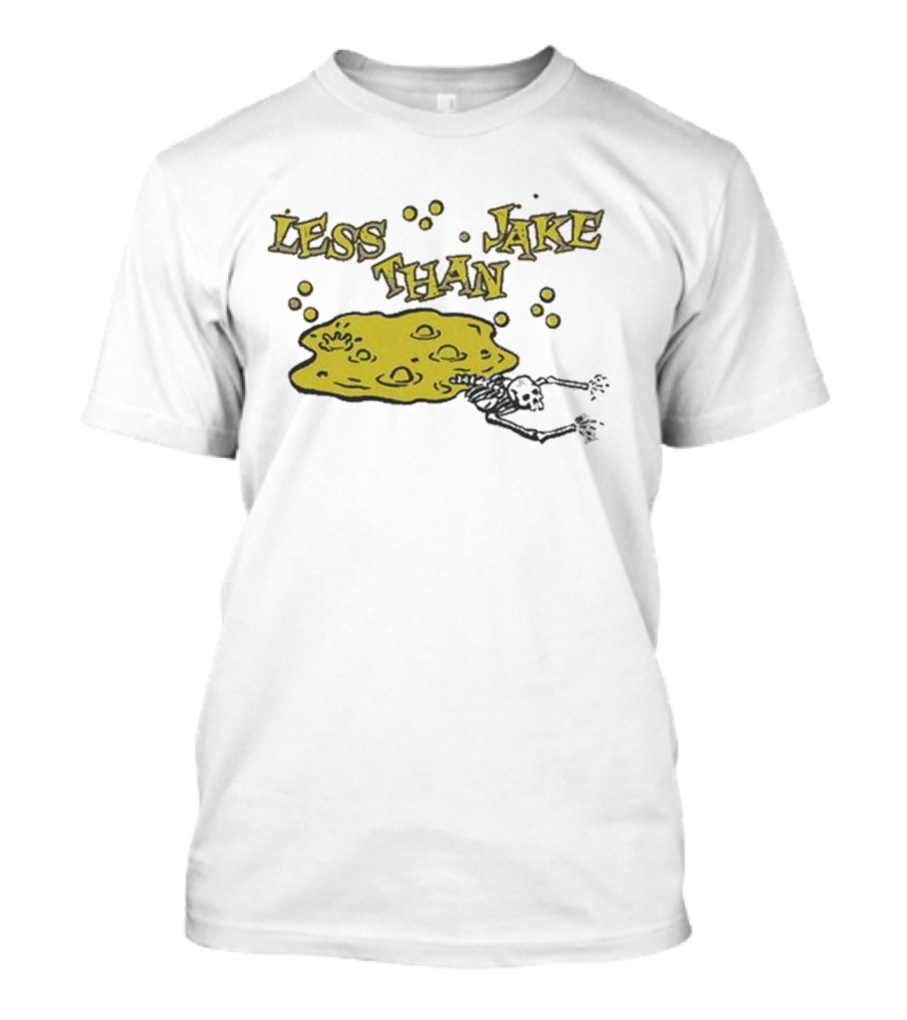 Less Than Jake Skeleton In Acid Ooze T-Shirt