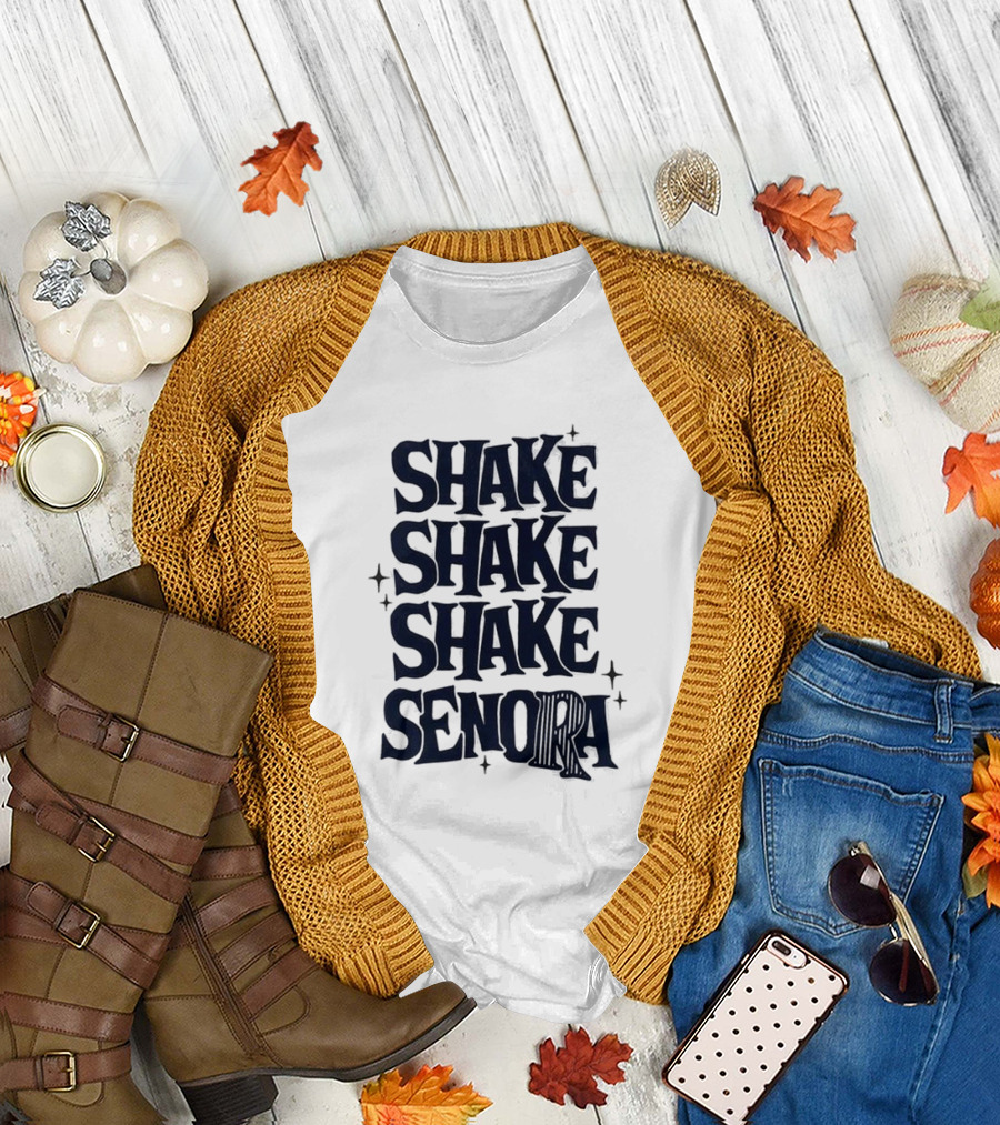 Shake Shake Shake Senora Beetlejuice Inspired Dance Party T-Shirt