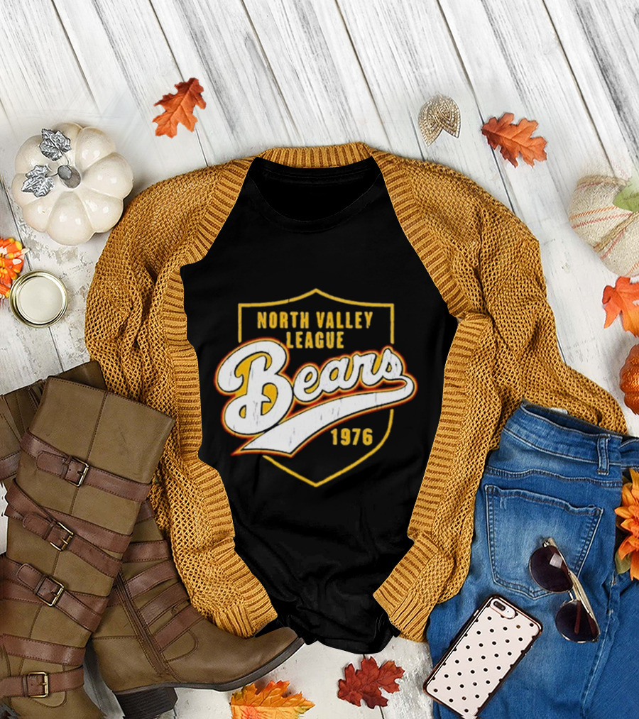 North Valley League Bears 1976 T-Shirt