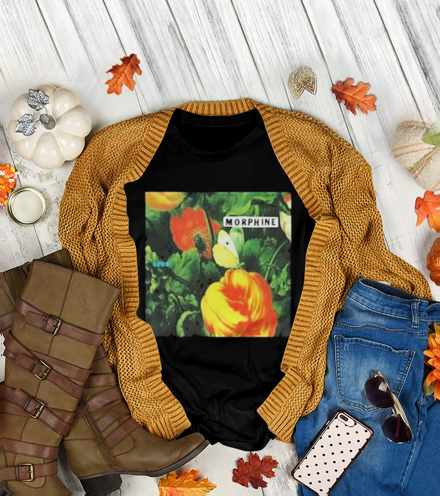 Morphine Good Floral Butterfly Garden T-Shirt