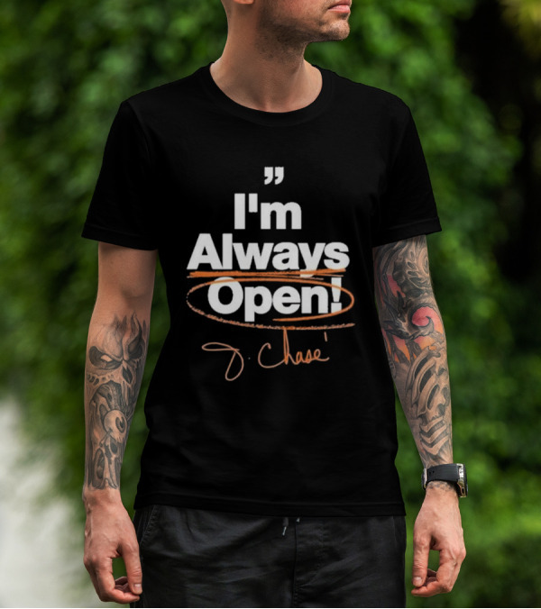 7collection I'm Always Open J. Chase T-Shirt