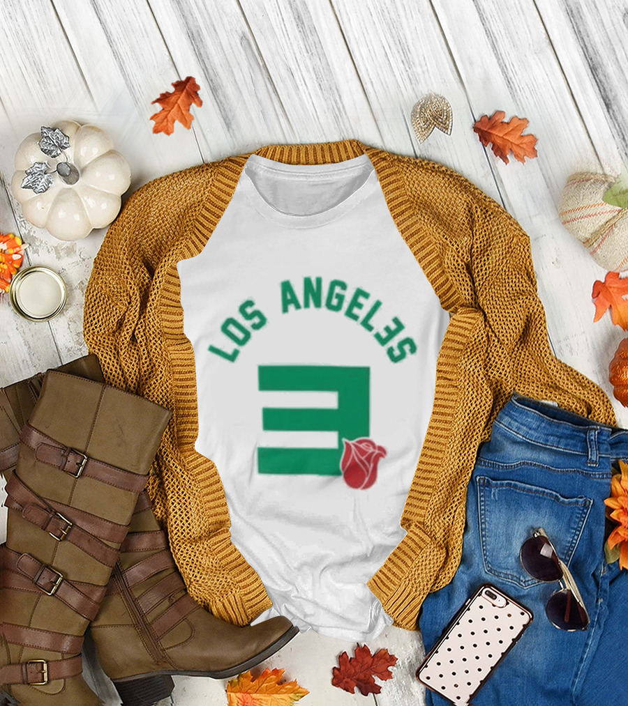 Los Angeles Eminem Rosebowl Logo Event T-Shirt