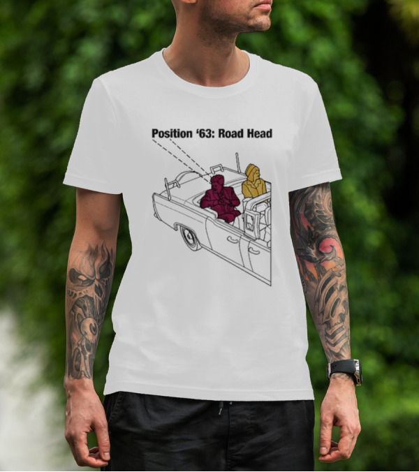 Position '63 Road Head Convertible Scene T-Shirt