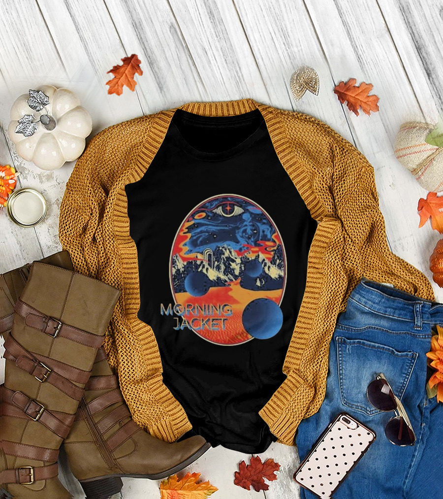 My Morning Jacket Cosmic Landscape Oval T-Shirt