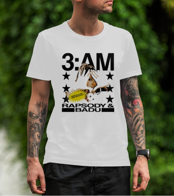 3am Rapsody And Badu Let Me Roll A Lickle Something For You T-Shirt