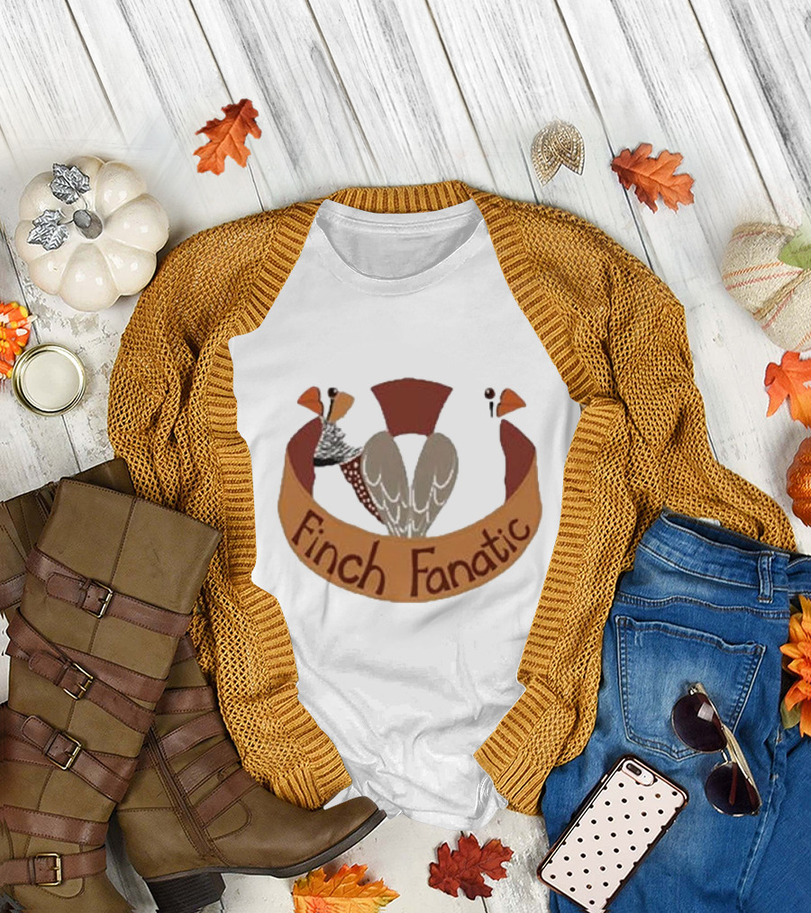 Finch Fanatic Bridget Farmer Finch T-Shirt