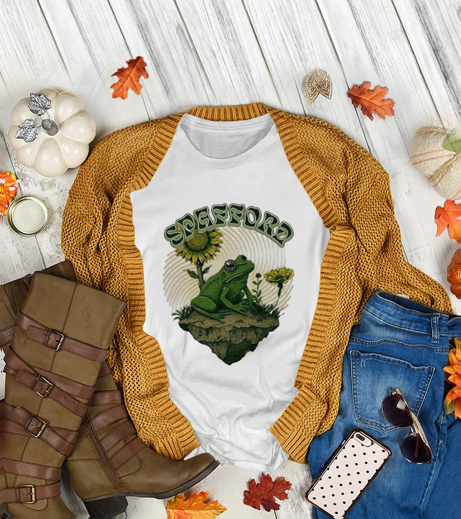 Spafford Frog Sunflower Rock Plateau T-Shirt