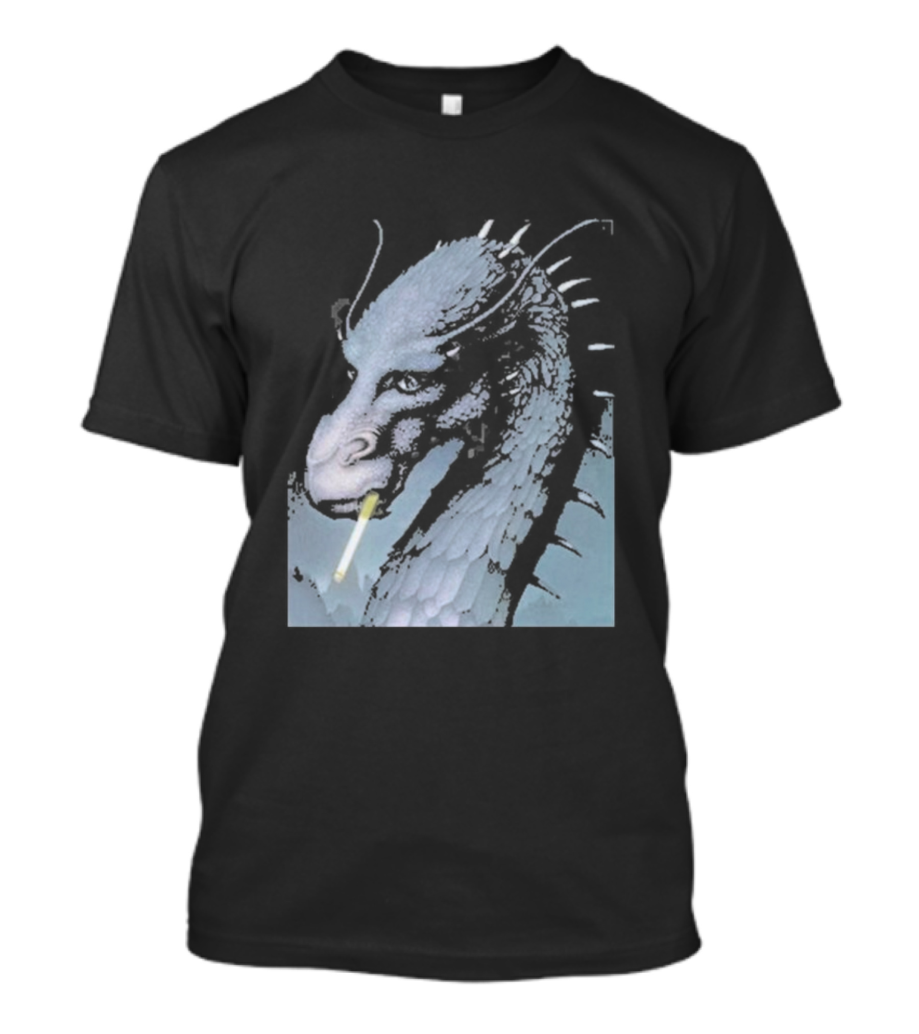 Eragon Dragon Smoking Cigarette Christopher Paolini T-Shirt