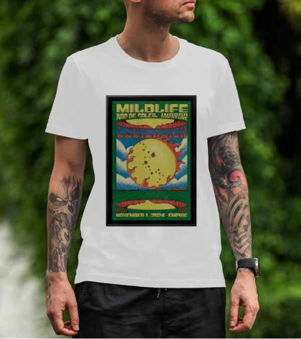 Mildlife Arc De Soleil Levitation Austin Texas November 1 2024 Empire T-Shirt