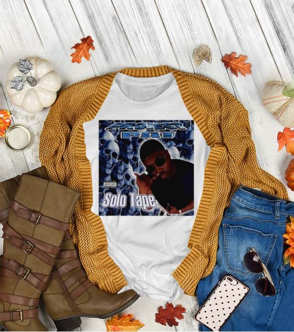 Project Pat Solo Tape Album Cover Skulls T-Shirt
