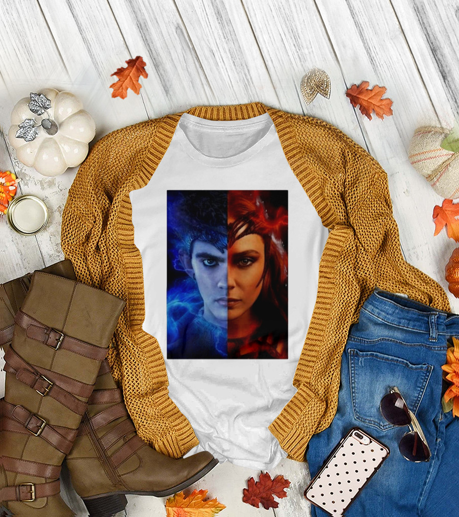 ReI Loves Joe Locke Billy Maximoff Wanda Maximoff Agatha All Along Twins of Magic Showdown T-Shirt