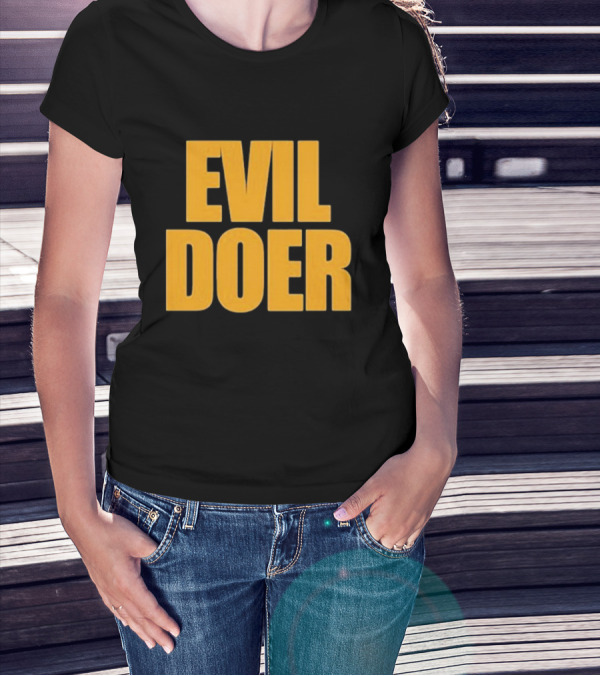 Evil Doer Green And Orange T-Shirt