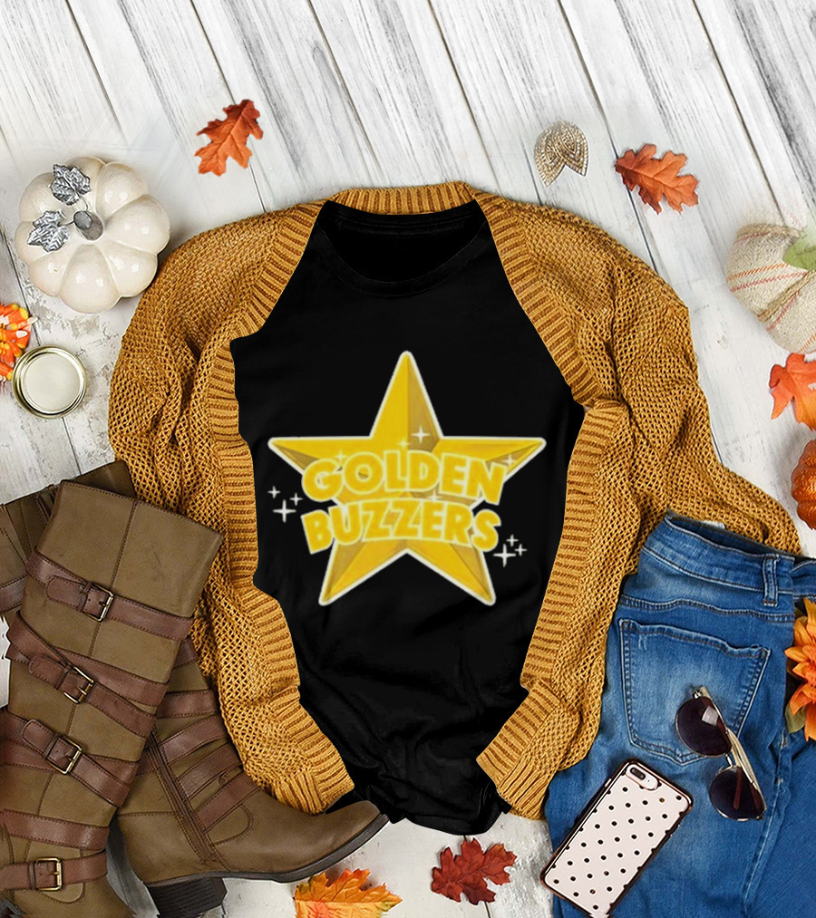 Scott Cramer The Cramer Games Golden Buzzers Star T-Shirt