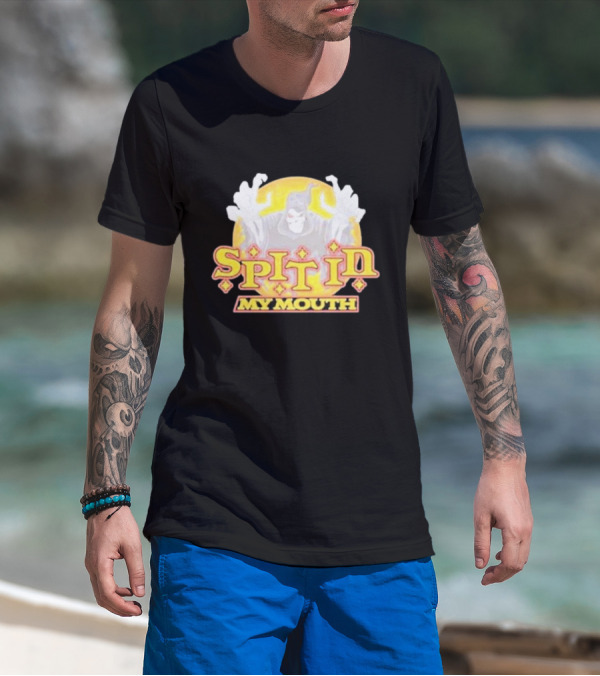 SPIT IN MY MOUTH Villain T-Shirt