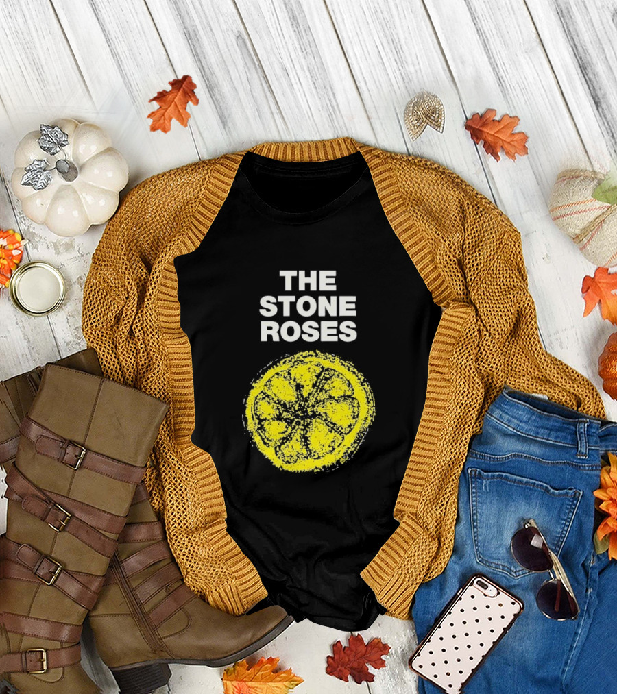 The Stone Roses Lemon Icon Classic Album T-Shirt