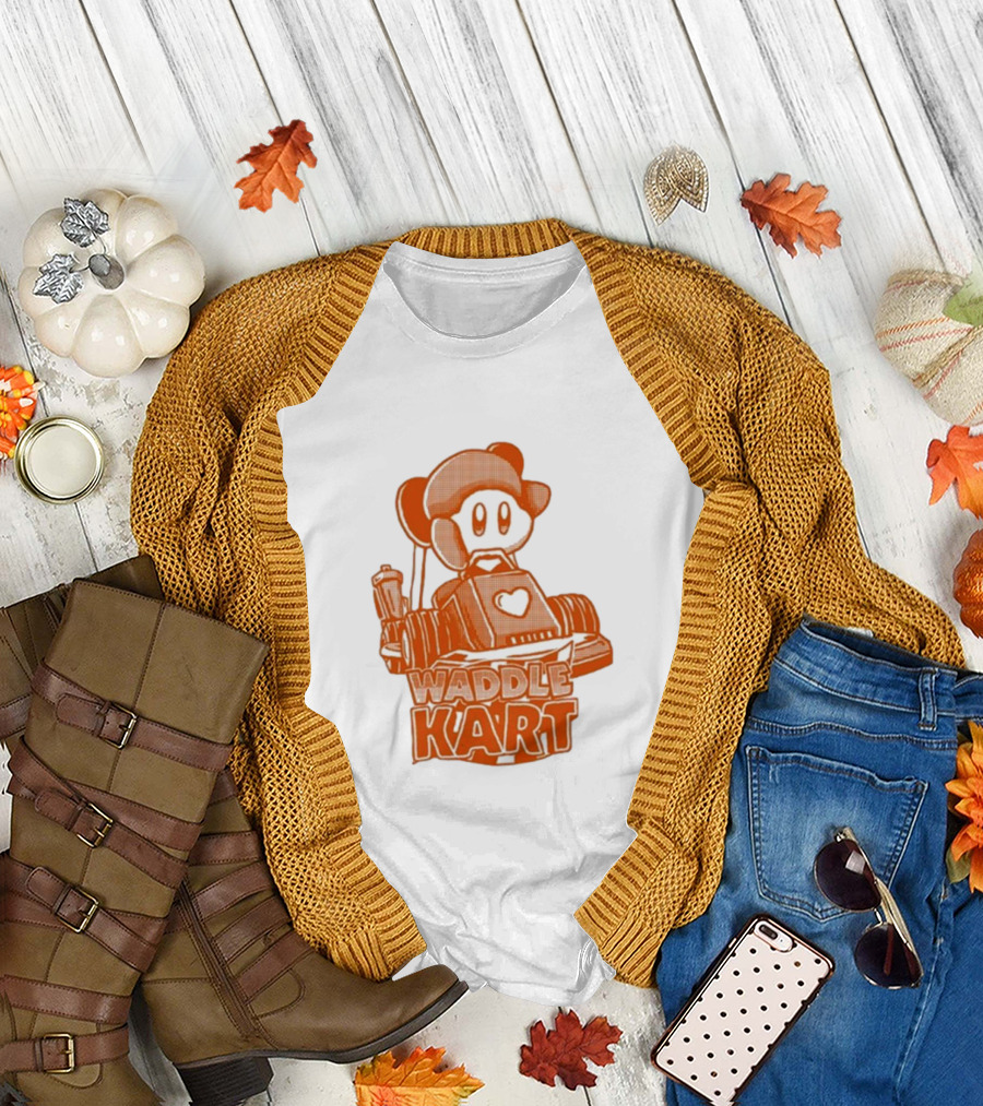 DevDogg Waddle Kart Dee Heart Racing Adventure T-Shirt