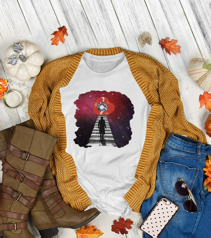 Where Is Love Bobby Caldwell Stairway to Heart and Stars Journey T-Shirt
