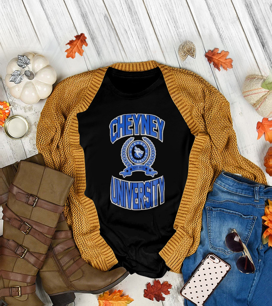 Cheyney University Vintage Campus Remix Est 1837 T-Shirt