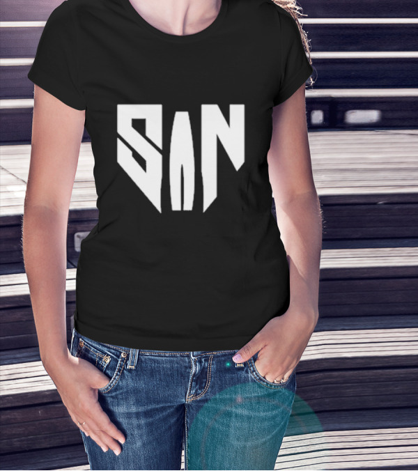 Tyler Tamboline Sin Logo בחולצה T-Shirt