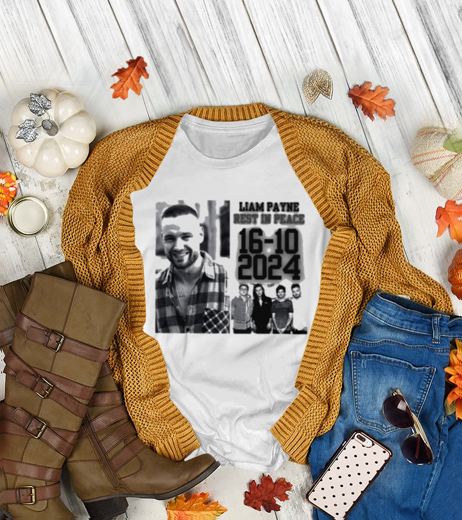 Liam Payne Rest In Peace 16-10 T-Shirt