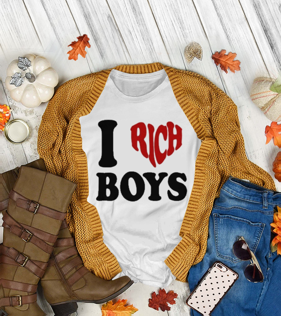 Flippa I Love Rich Boys T-Shirt
