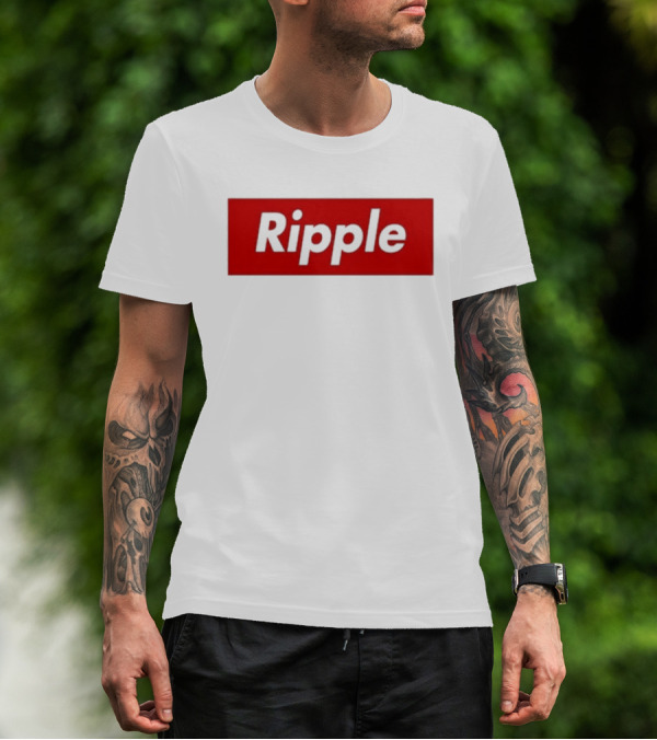 Joey Swoll Ripple Bold Red Box T-Shirt