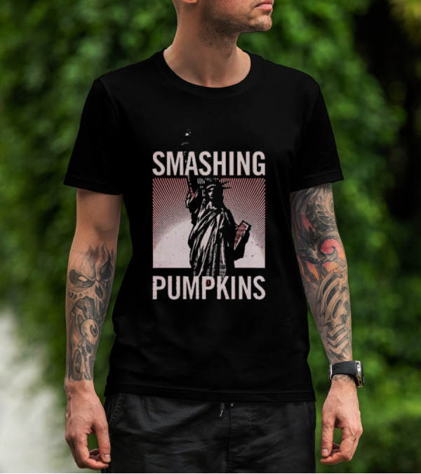 Smashing Pumpkins Liberty Statue Zeitgeist T-Shirt