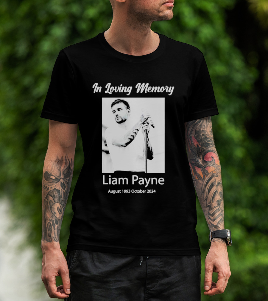 In Loving Memory Liam Payne August 1993 October T-Shirt