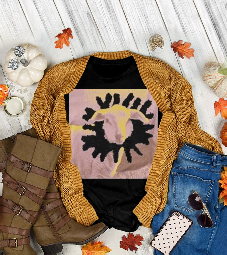 Run For Cover Records Anxious Counting Sheep Surreal Sheep T-Shirt