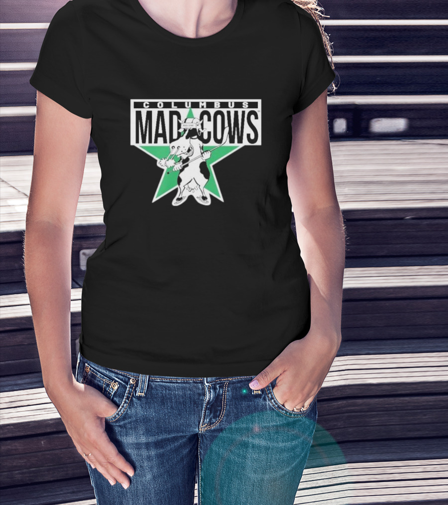 Columbus Mad Cows Star T-Shirt