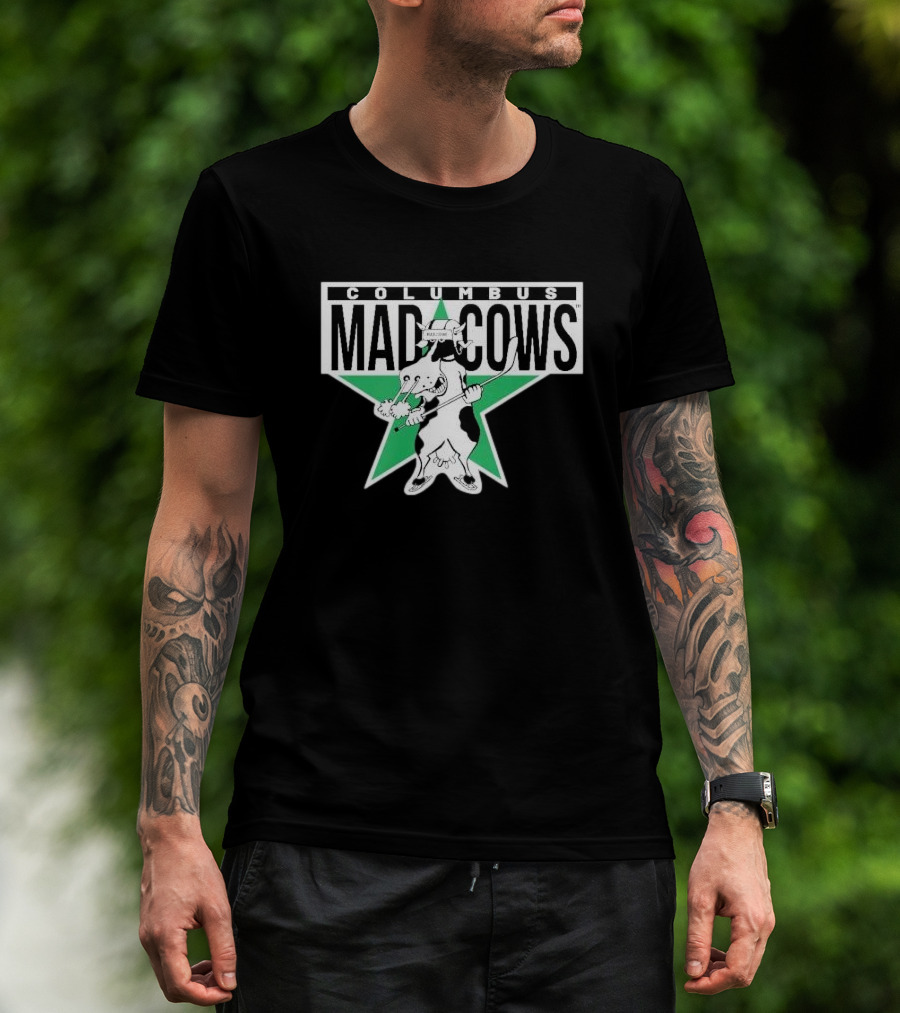 Columbus Mad Cows Star T-Shirt