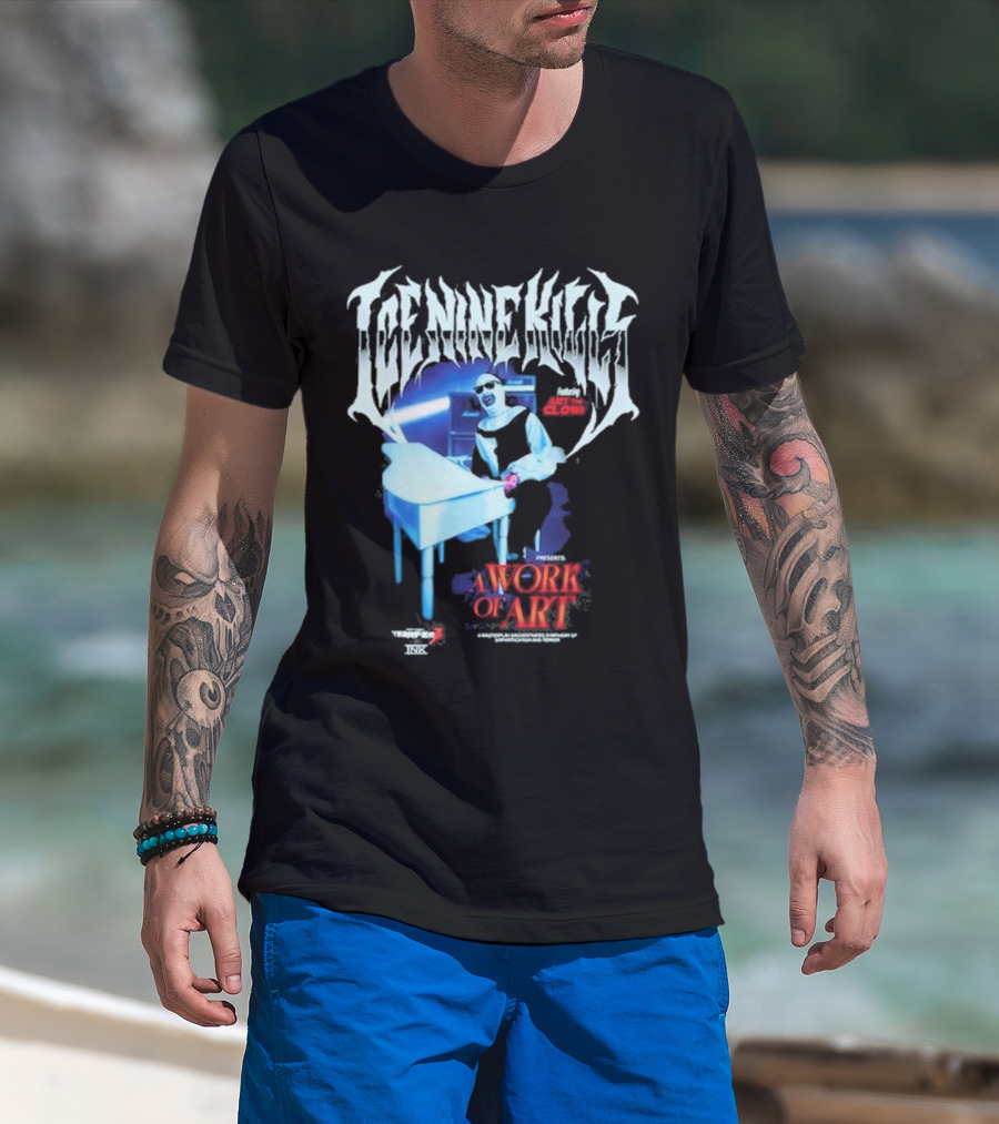 Ice Nine Kills Featuring The Ghost Of Vincent Price Presents A Work Of T-Shirt