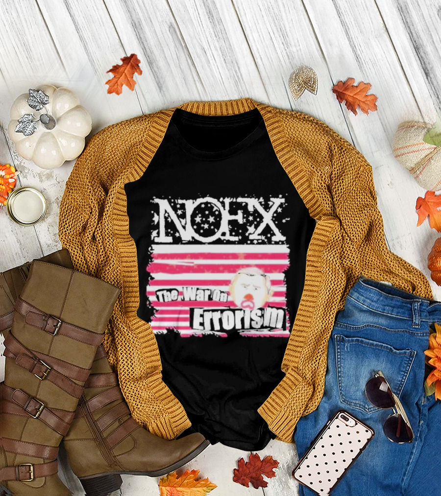 NOFX The War On Errorism Flag T-Shirt