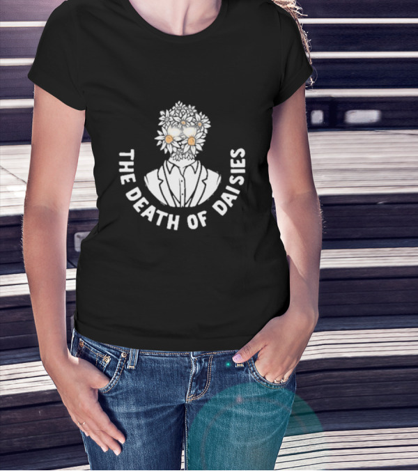 Neoni The Death Of Daisies Floral Head Suit T-Shirt