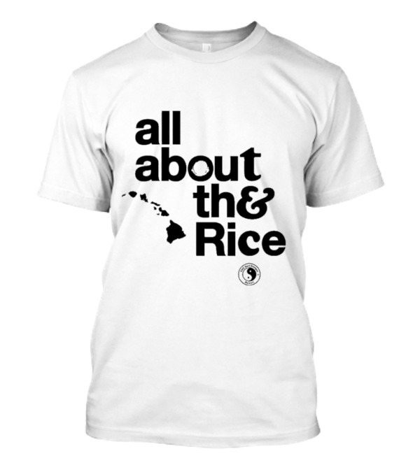 All About The Rice Map Yin Yang Islands T-Shirt