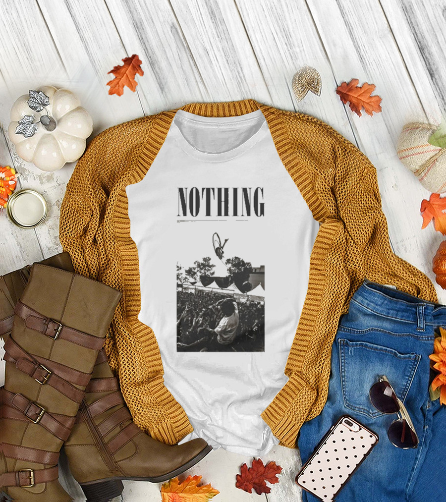 Band Of Nothing If You Feel Like Letting Go 2024 Crowd Surfing Festival Scene T-Shirt