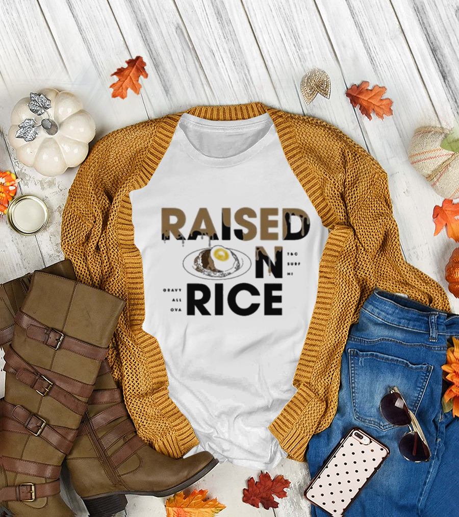 Raised on Rice T&C Surf Gravy All Over Me T-Shirt