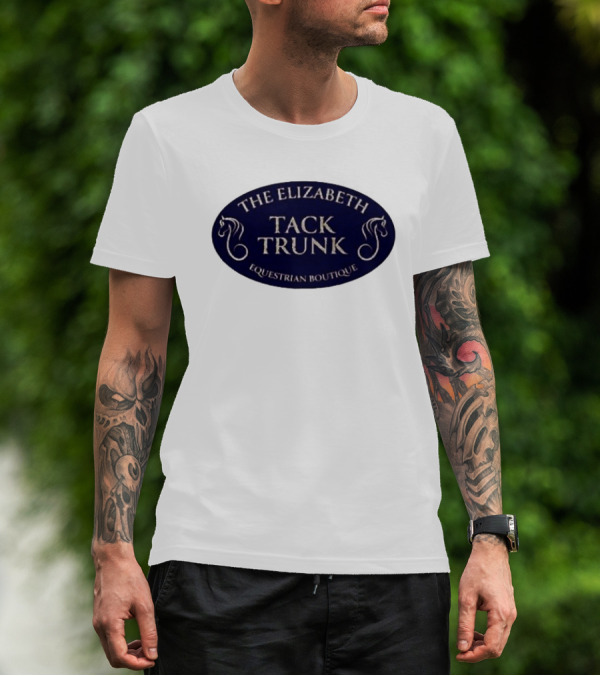 The Elizabeth Tack Trunk Equestrian Boutique Horse T-Shirt