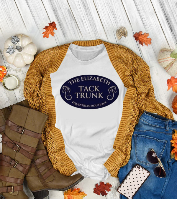 The Elizabeth Tack Trunk Equestrian Boutique Horse T-Shirt