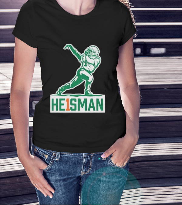 Cam Ward Heisman He1sman Football T-Shirt