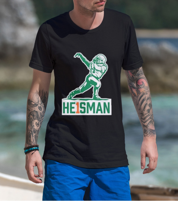 Cam Ward Heisman He1sman Football T-Shirt