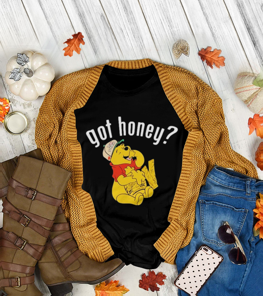 Winnie-The-Pooh Got Honey? T-Shirt