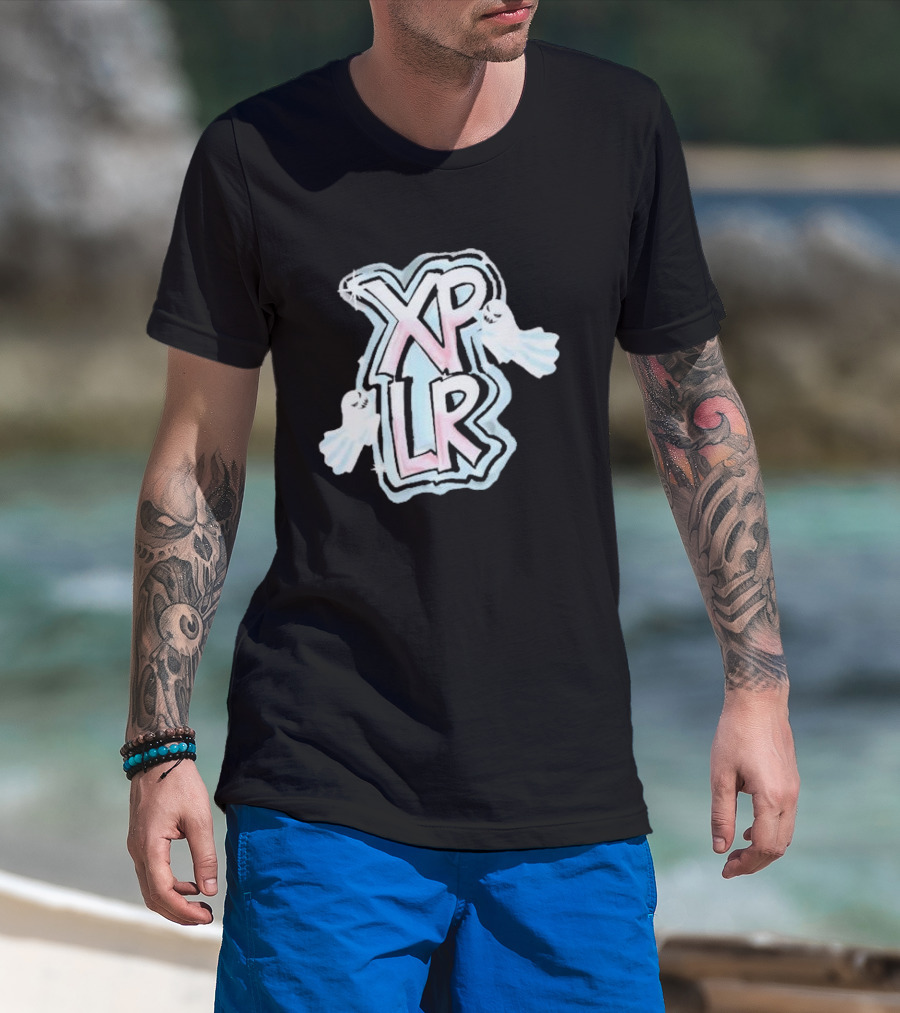 XPLR Pastel Ghost Graffiti T-Shirt