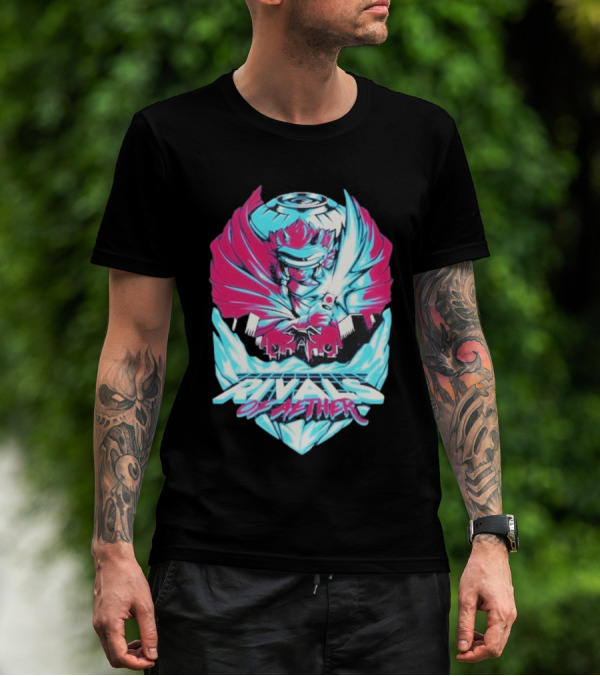 Rivals Of Aether 2 Clarien Vibrant Neon Wings T-Shirt
