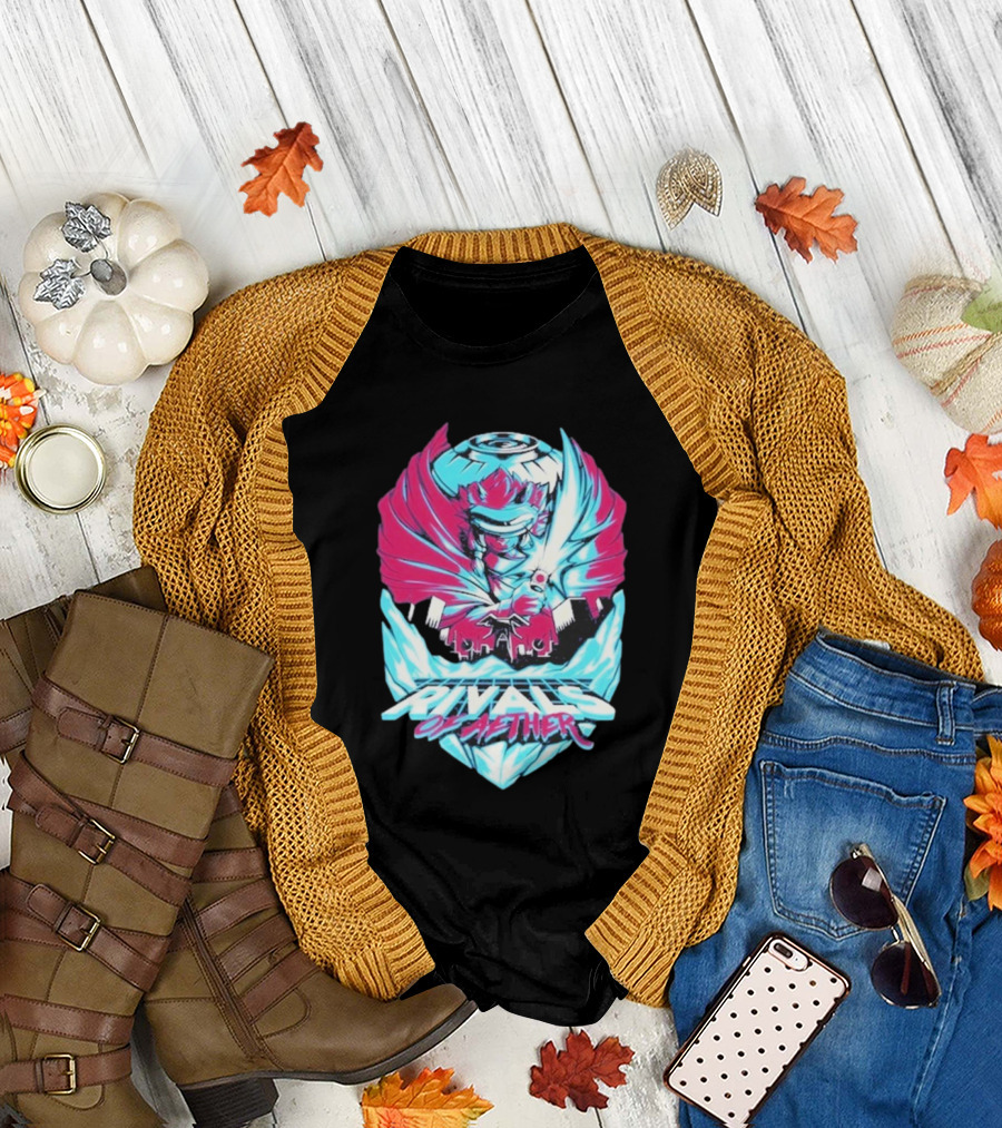 Rivals of Aether 2 Clarien Vibrant Neon Wings T-Shirt