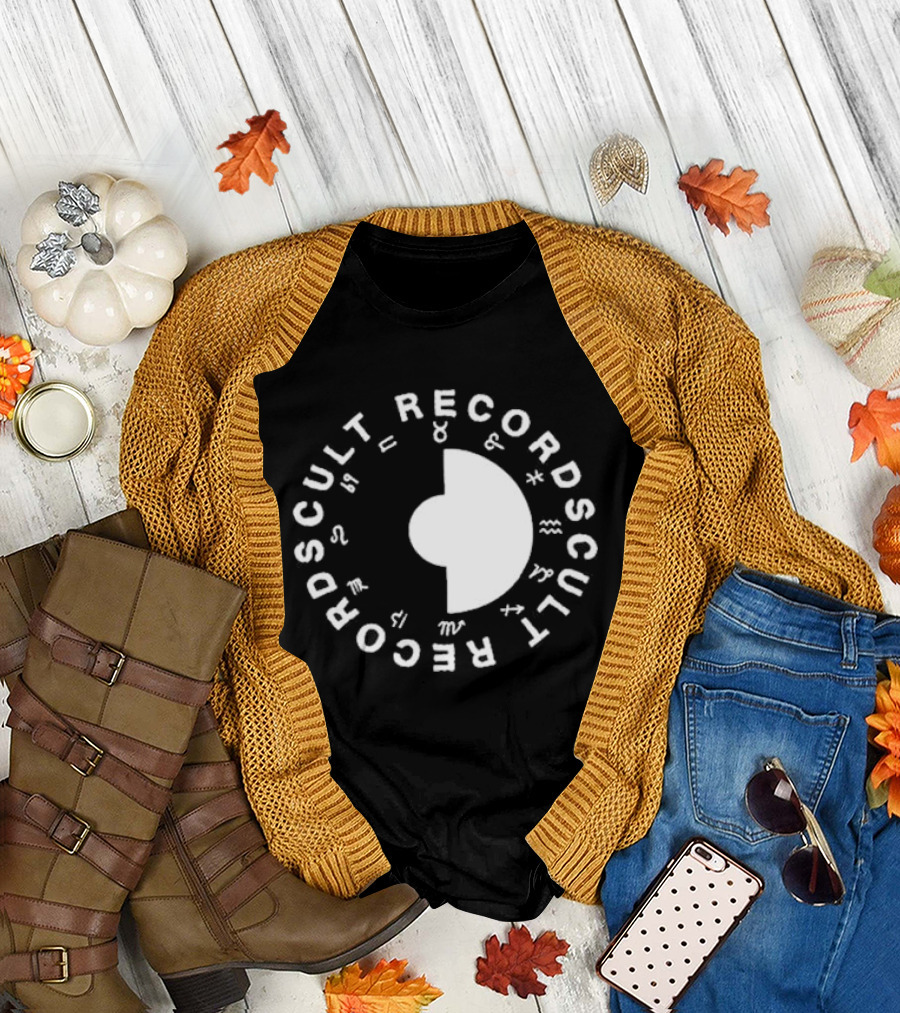 CULT RECORDS UNIF BELIEVING ASTROLOGY SYMBOLS CIRCLE T-Shirt