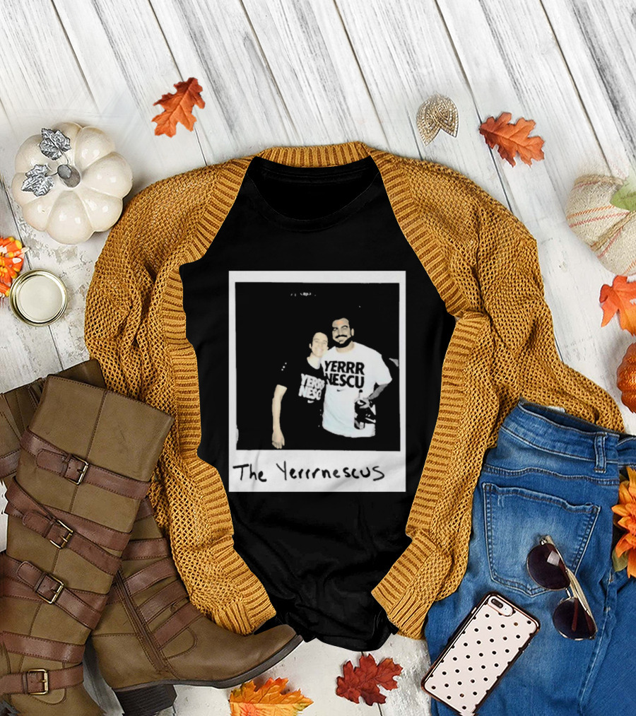Sabrina Ionescu and Hroniss Grasu Yerrrnescu The Yerrrnescus Photo T-Shirt