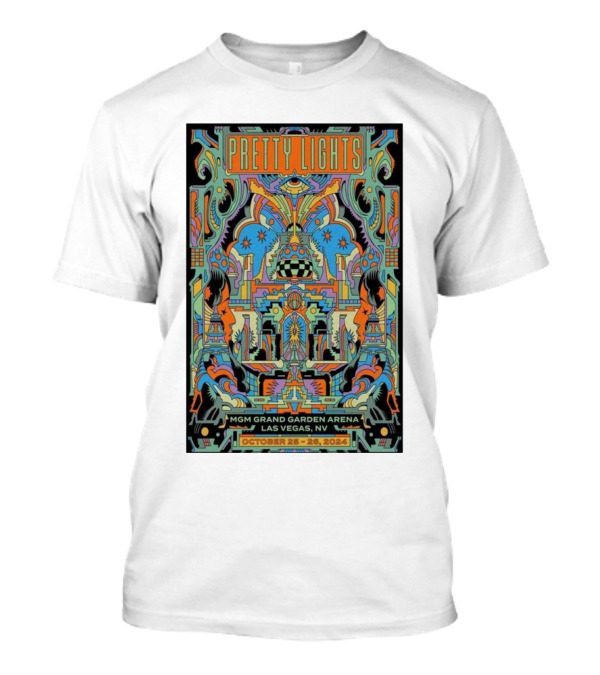 Pretty Lights MGM Grand Garden Arena Las Vegas Oct 25-26 T-Shirt