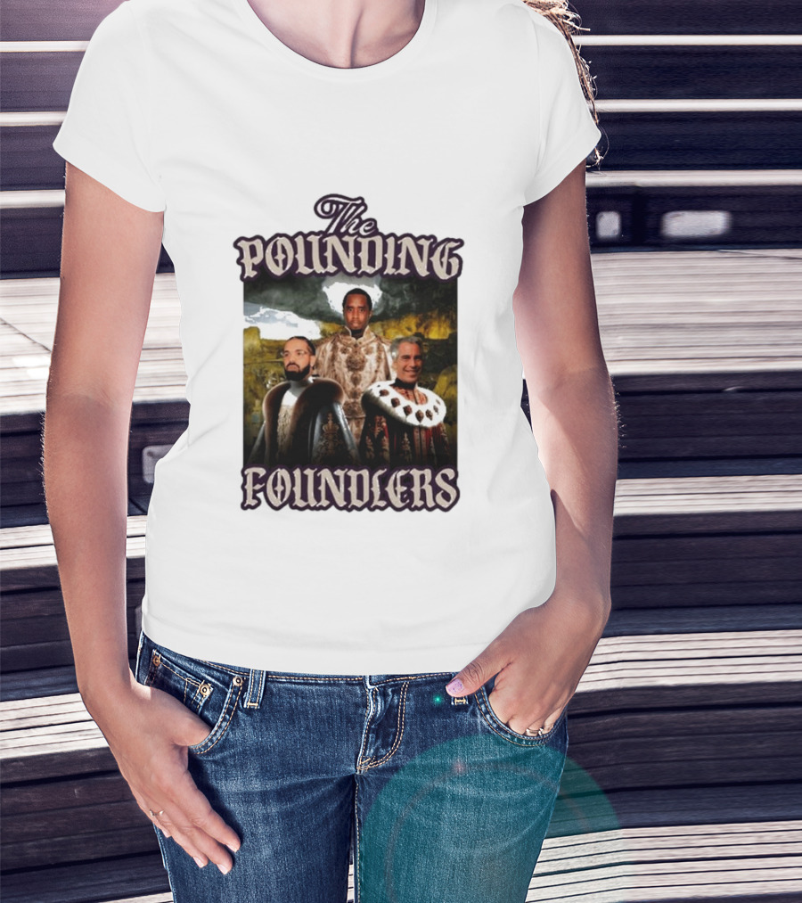 The Pounding Founders Diddy Lebron James T-Shirt