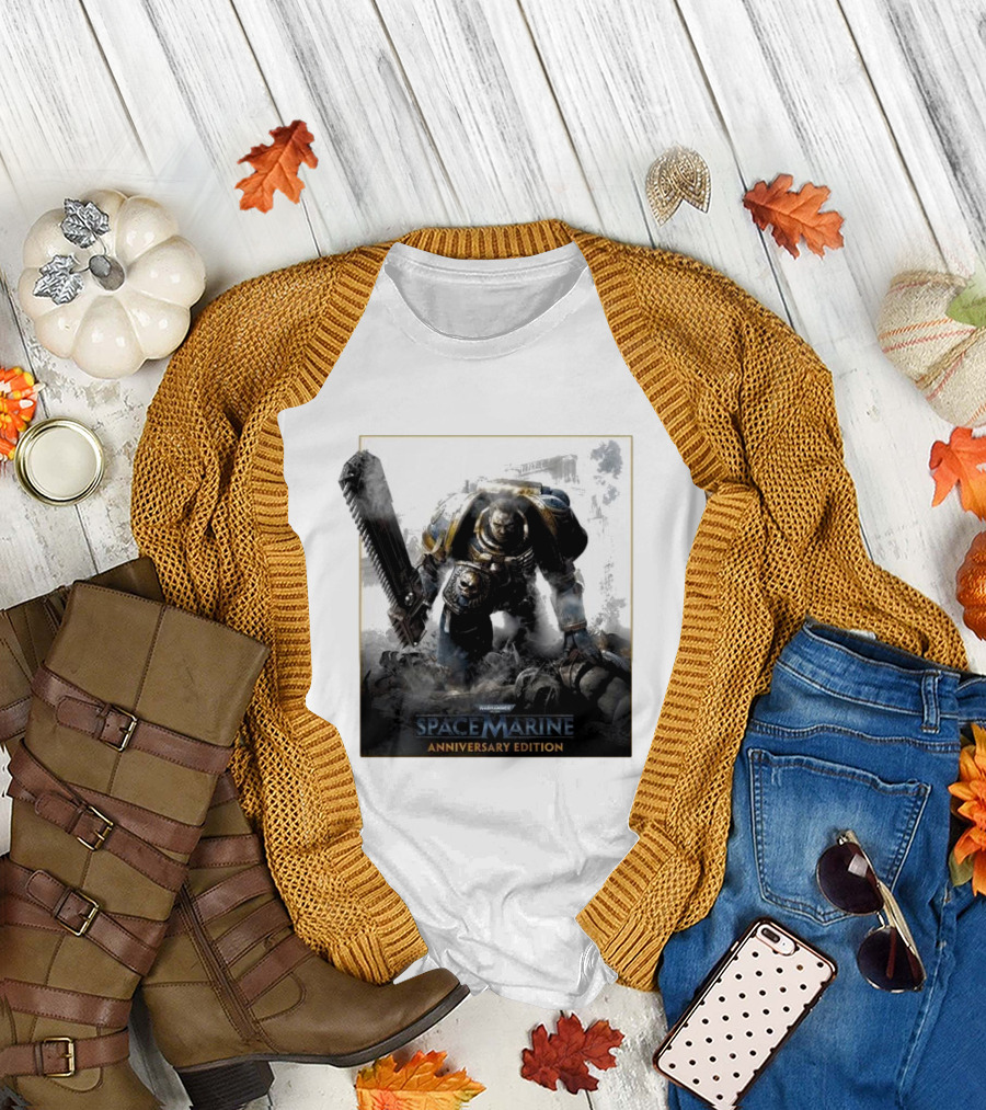 Titus Warhammer 40K Space Marine Anniversary Edition T-Shirt